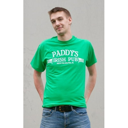 Ripple Junction Its Always Sunny in Philadelphia Adult Unisex Pattys Pub Pigment Dye Dad Hat Black